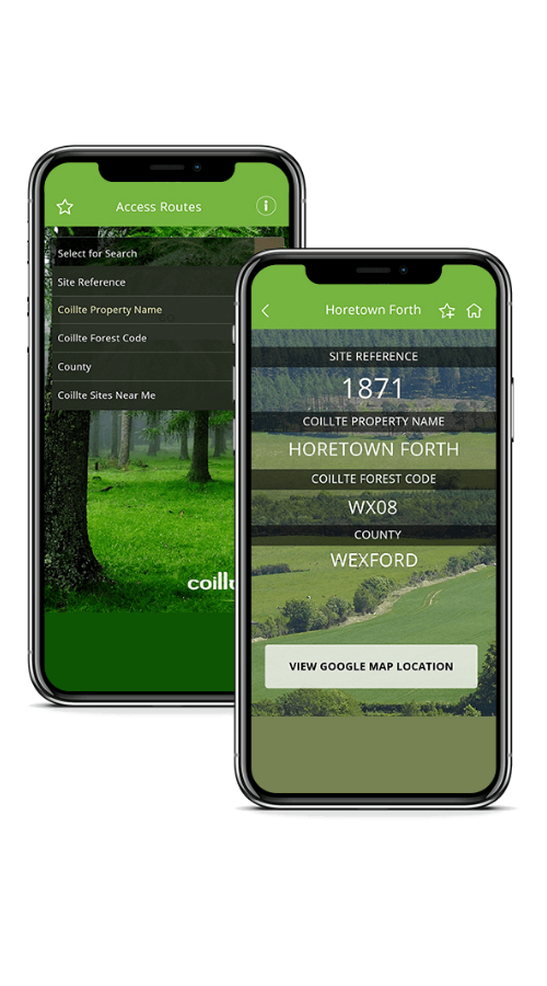 Coillte Access Routes screenshot 2